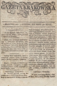 Gazeta Krakowska. 1828, nr 3