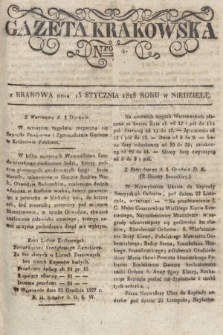 Gazeta Krakowska. 1828, nr 4