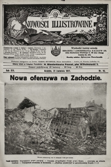 Nowości Illustrowane. 1917, nr 16