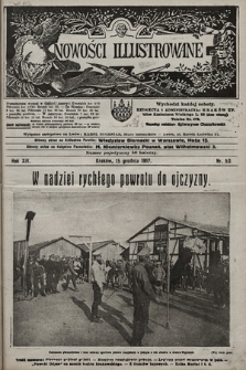 Nowości Illustrowane. 1917, nr 50