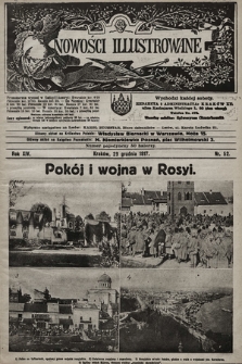 Nowości Illustrowane. 1917, nr 52