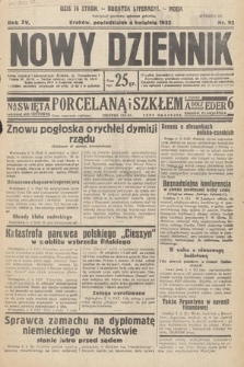 Nowy Dziennik. 1932, nr 92