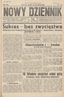 Nowy Dziennik. 1932, nr 114