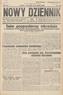 Nowy Dziennik. 1932, nr 115