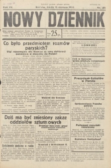 Nowy Dziennik. 1932, nr 161