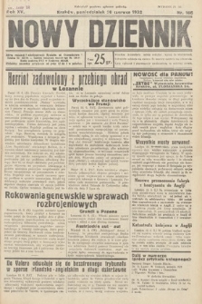 Nowy Dziennik. 1932, nr 166