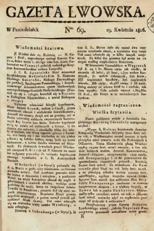 Gazeta Lwowska. 1816, nr 69