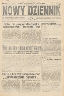 Nowy Dziennik. 1932, nr 222