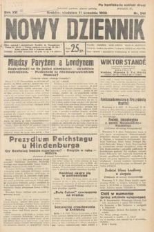 Nowy Dziennik. 1932, nr 249