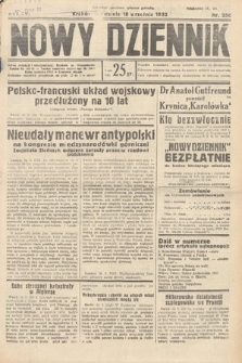 Nowy Dziennik. 1932, nr 256