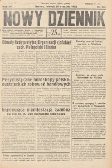 Nowy Dziennik. 1932, nr 258