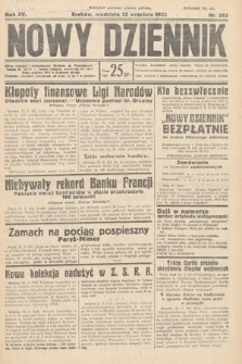 Nowy Dziennik. 1932, nr 263