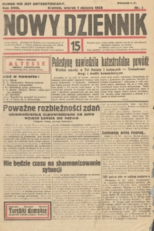 Nowy Dziennik. 1935, nr 1
