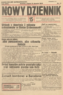 Nowy Dziennik. 1935, nr 11