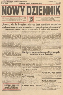 Nowy Dziennik. 1935, nr 25