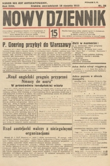 Nowy Dziennik. 1935, nr 28
