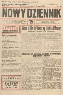 Nowy Dziennik. 1935, nr 55