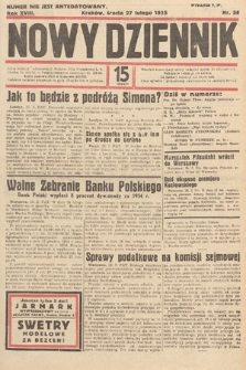 Nowy Dziennik. 1935, nr 58