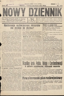 Nowy Dziennik. 1932, nr 275