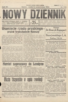 Nowy Dziennik. 1932, nr 278