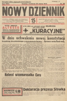 Nowy Dziennik. 1935, nr 83