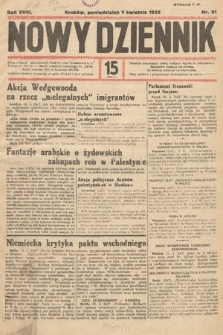 Nowy Dziennik. 1935, nr 91