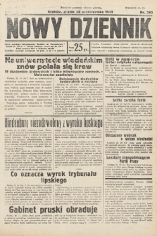 Nowy Dziennik. 1932, nr 292