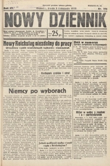 Nowy Dziennik. 1932, nr 304