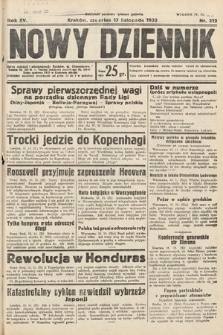 Nowy Dziennik. 1932, nr 312