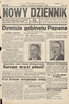 Nowy Dziennik. 1932, nr 314