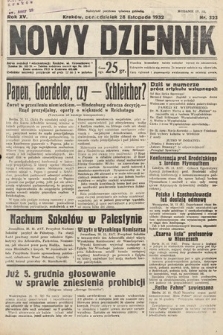 Nowy Dziennik. 1932, nr 323
