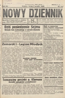 Nowy Dziennik. 1932, nr 332