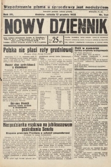 Nowy Dziennik. 1932, nr 342