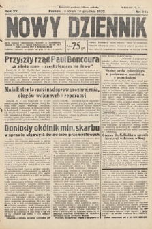 Nowy Dziennik. 1932, nr 345