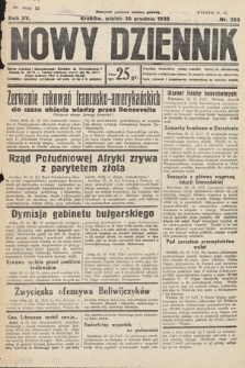 Nowy Dziennik. 1932, nr 353