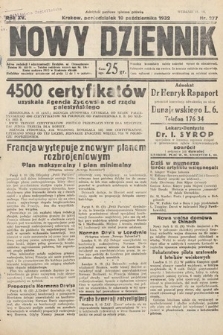 Nowy Dziennik. 1932, nr 277