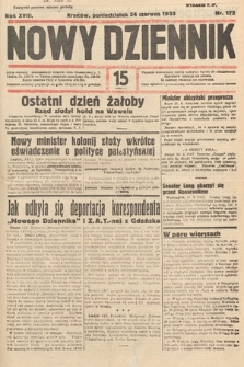 Nowy Dziennik. 1935, nr 172