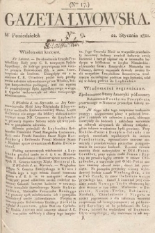 Gazeta Lwowska. 1821, nr 9