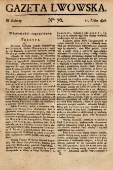 Gazeta Lwowska. 1816, nr 76