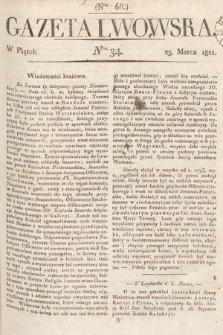 Gazeta Lwowska. 1821, nr 34