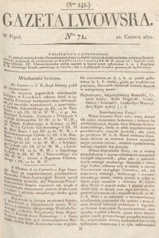 Gazeta Lwowska. 1821, nr 71
