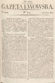 Gazeta Lwowska. 1821, nr 84