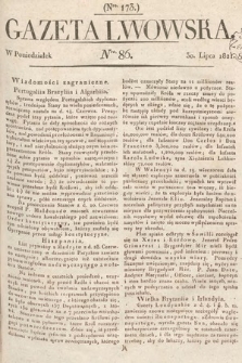 Gazeta Lwowska. 1821, nr 86