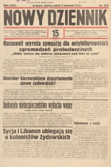 Nowy Dziennik. 1935, nr 213
