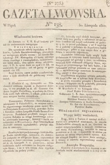 Gazeta Lwowska. 1821, nr 138