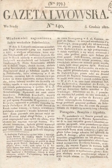 Gazeta Lwowska. 1821, nr 140