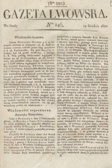 Gazeta Lwowska. 1821, nr 146