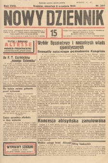 Nowy Dziennik. 1935, nr 244