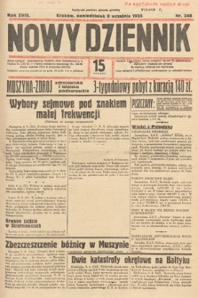 Nowy Dziennik. 1935, nr 248