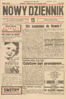 Nowy Dziennik. 1935, nr 254